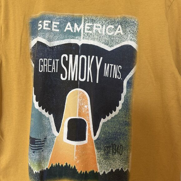 Creative Action Network Womens XL See America Great Smoky Mountains Bear Tshirt - Picture 2 of 5
